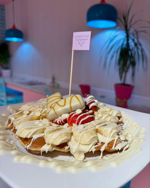 Beyaz Düş Bubble Waffle