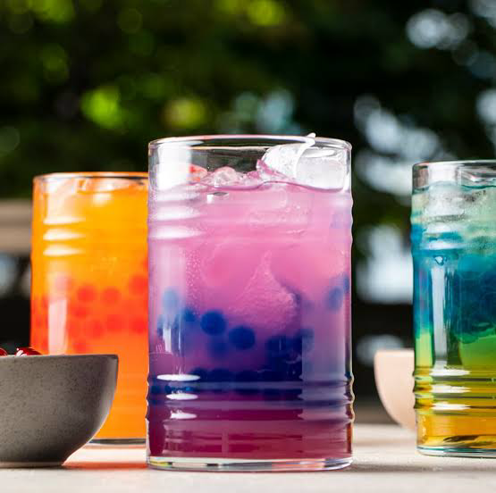 Böğürtlenli Bubble Tea